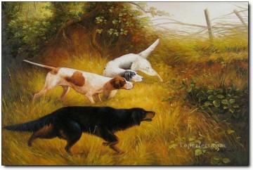 Gdr0002 古典的な狩猟 Oil Paintings